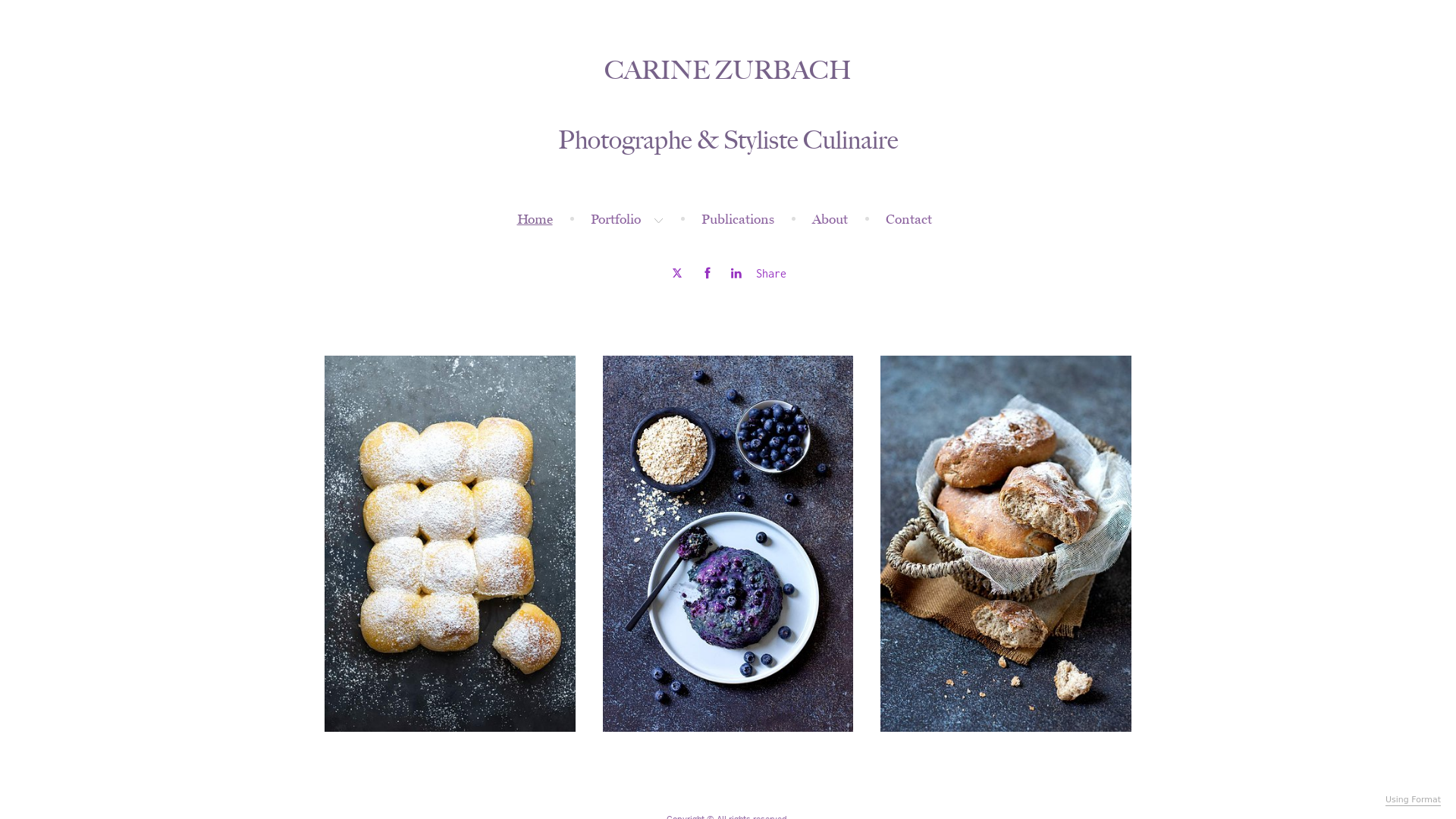 online photography portfolio