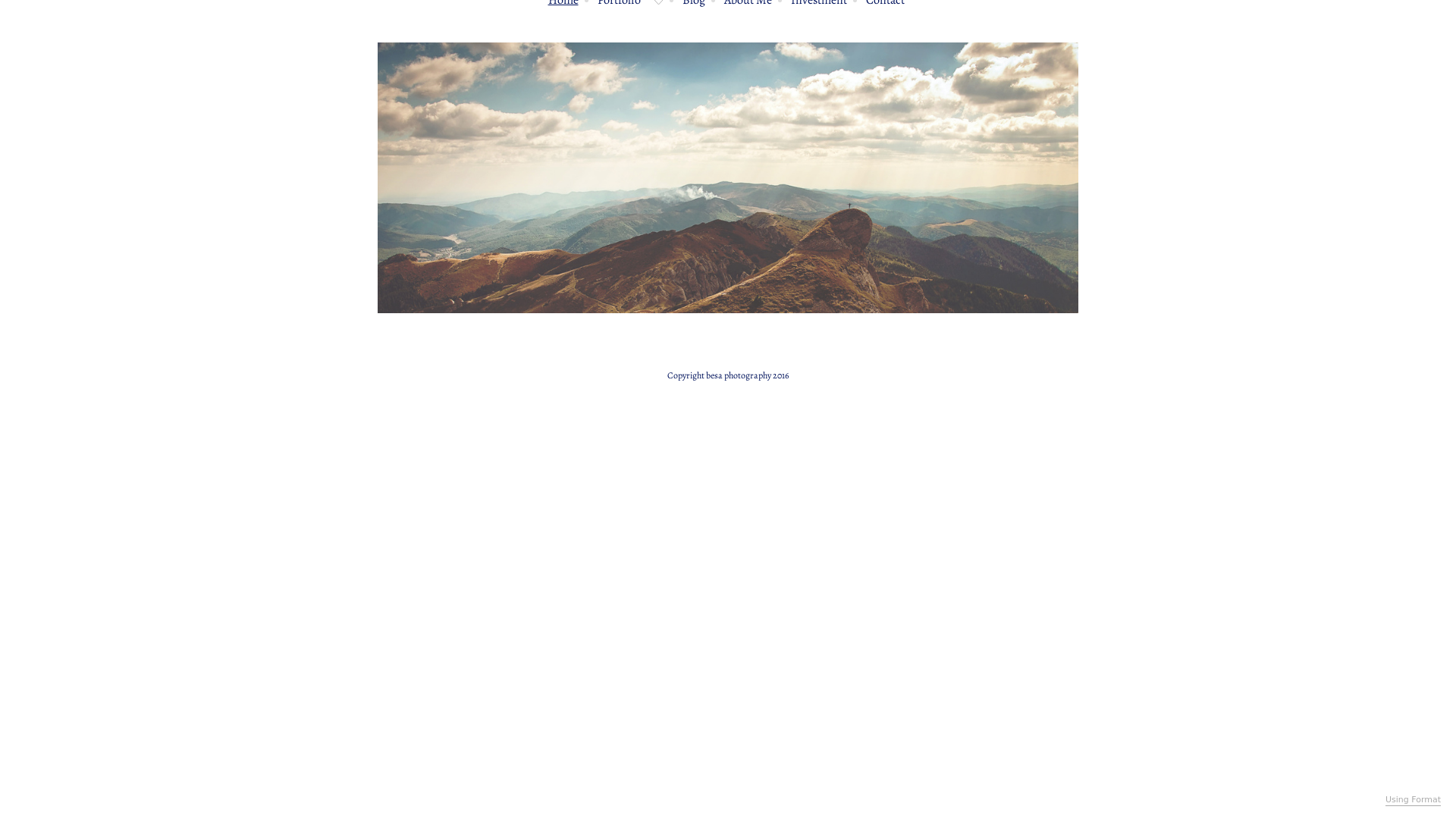 online photography portfolio