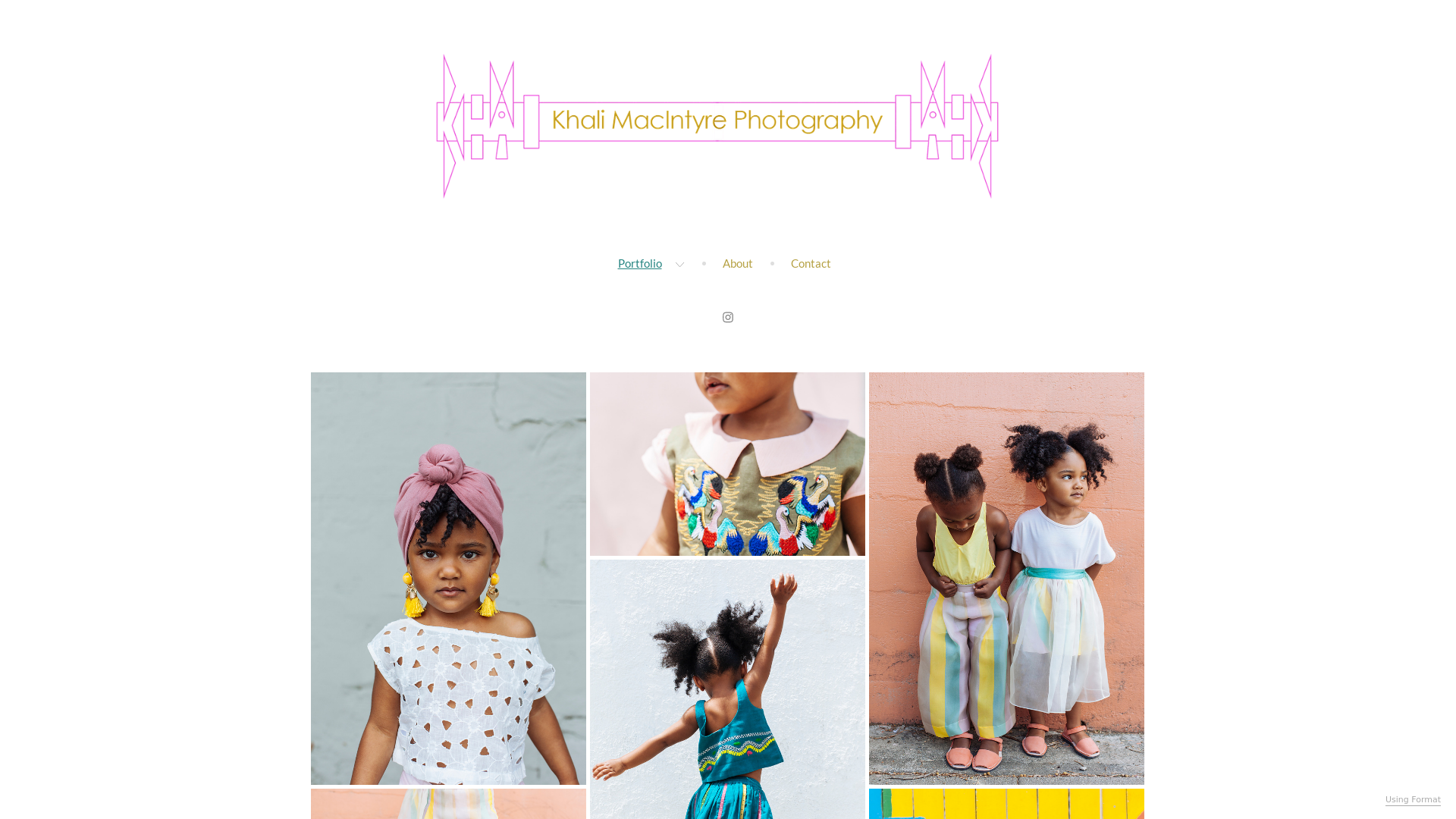 online photography portfolio