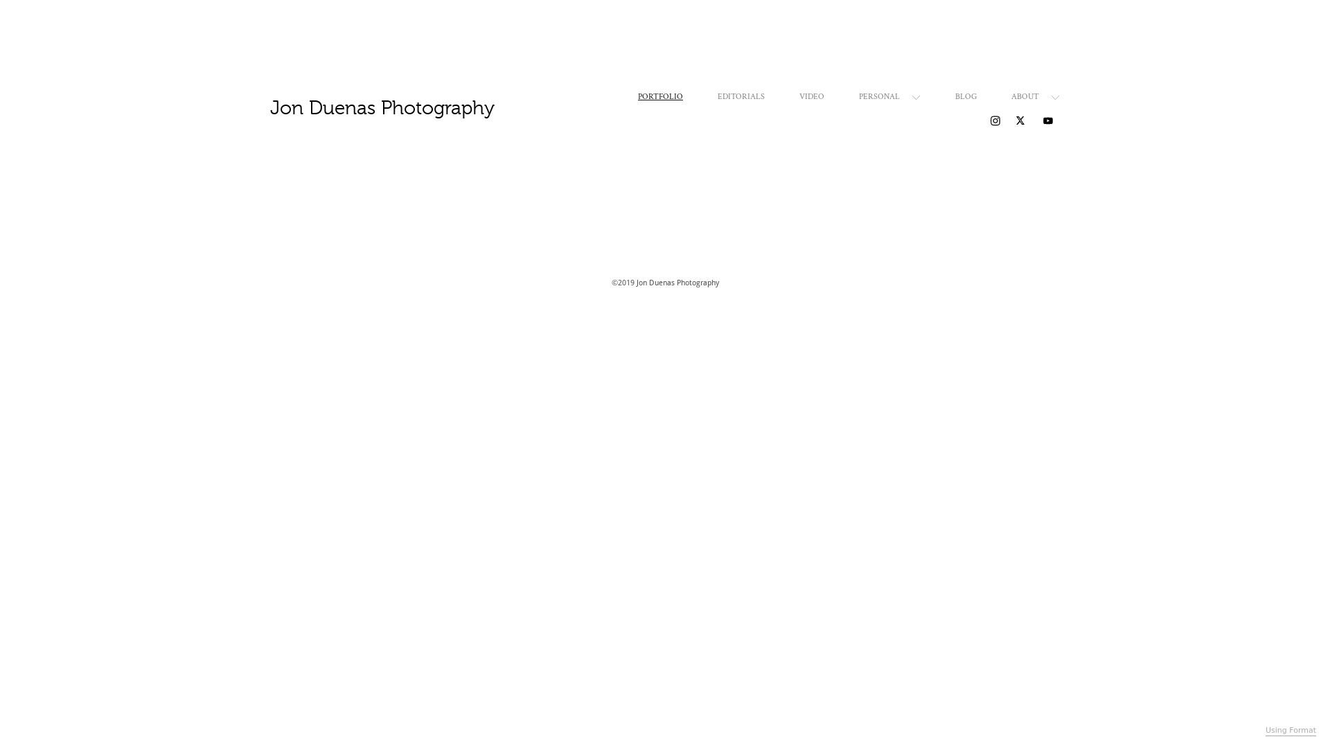 online photography portfolio
