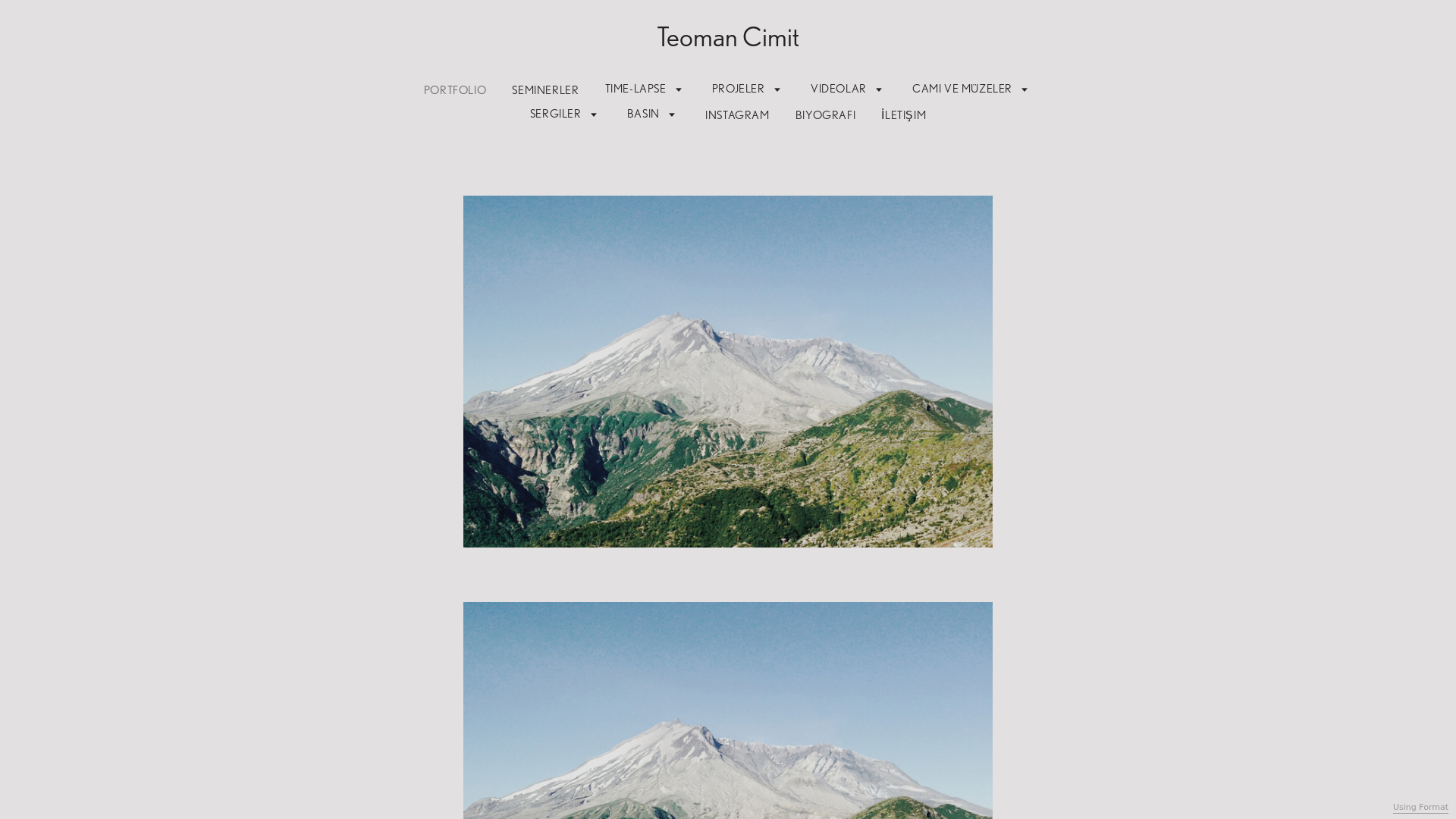 online photography portfolio