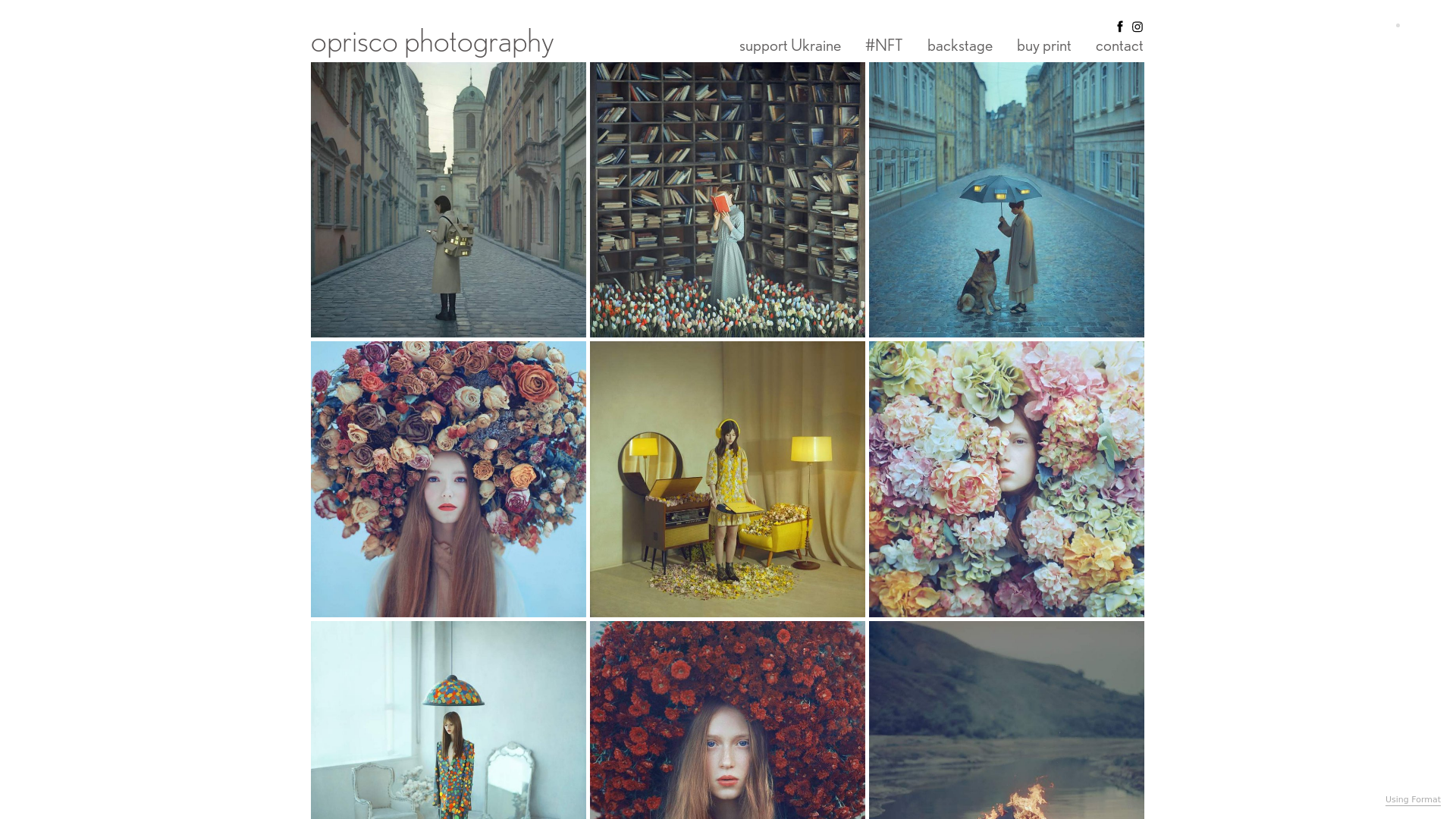 online photography portfolio