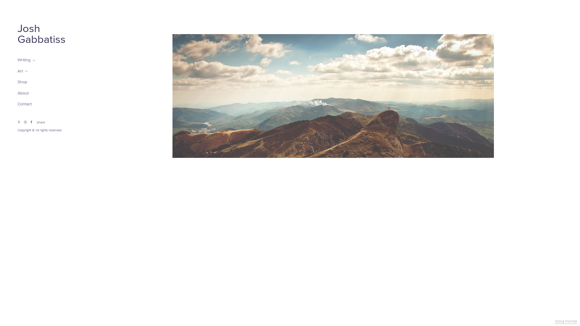 Format portfolio