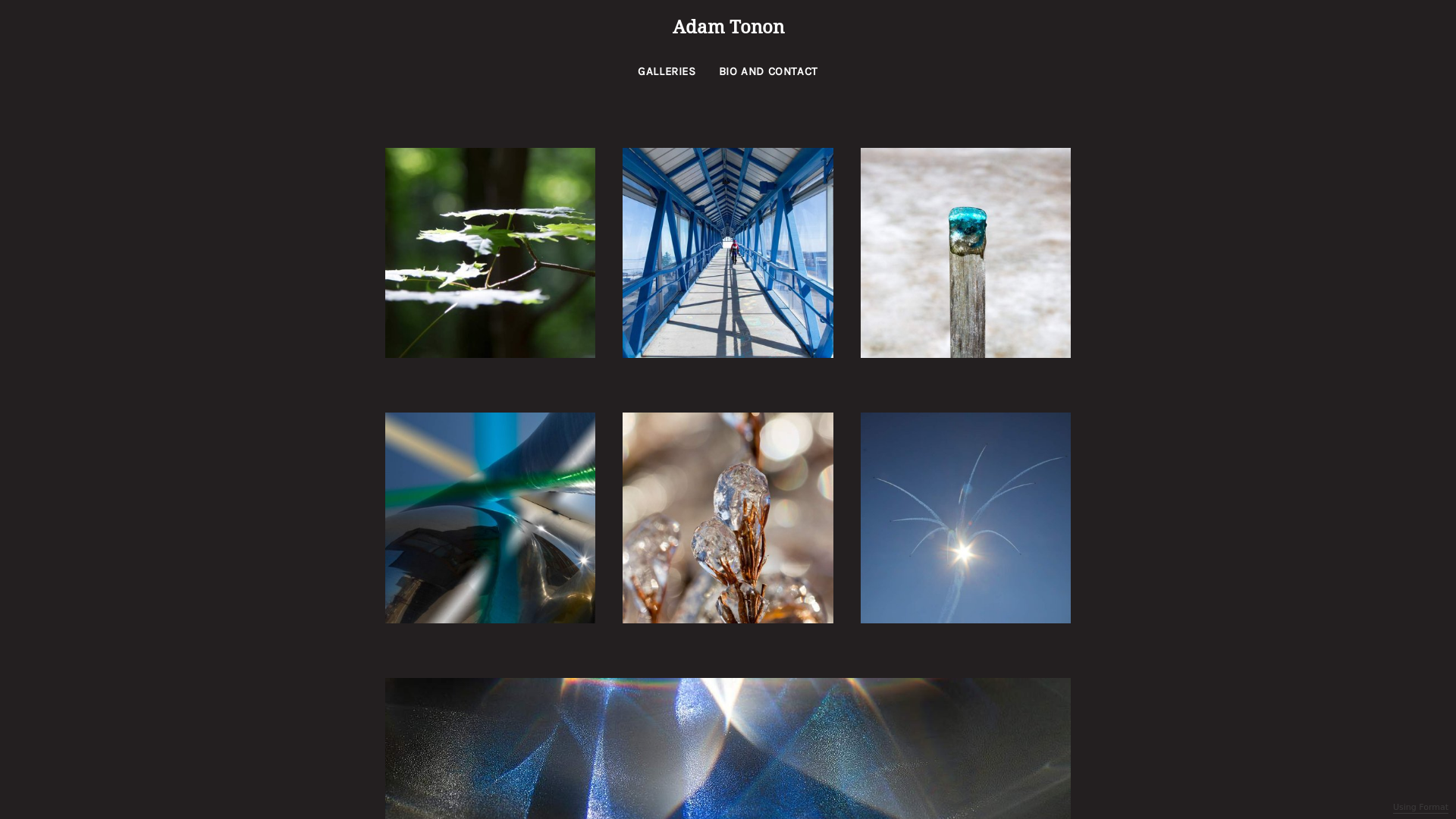 online photography portfolio