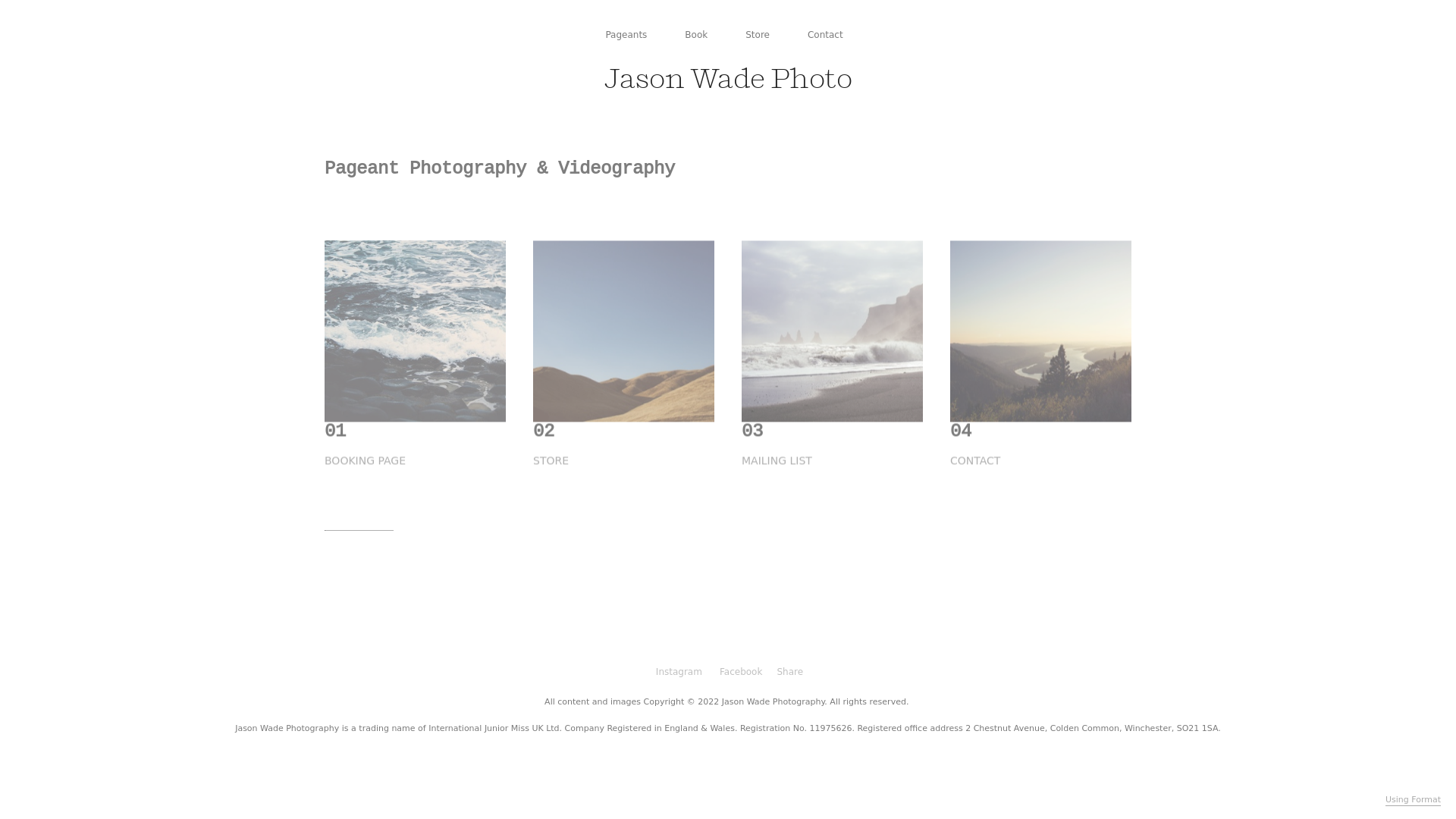 online photography portfolio