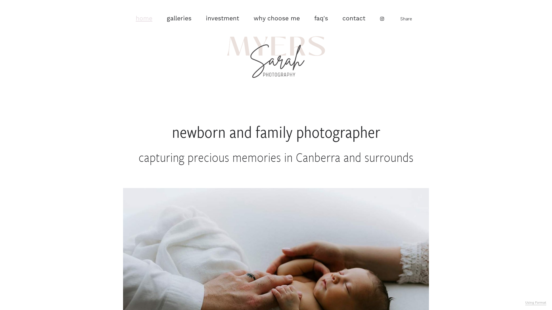 online photography portfolio