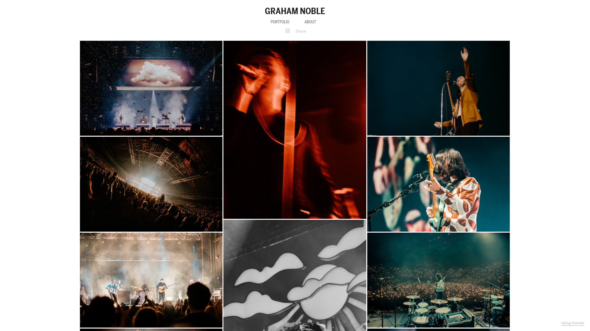 online photography portfolio