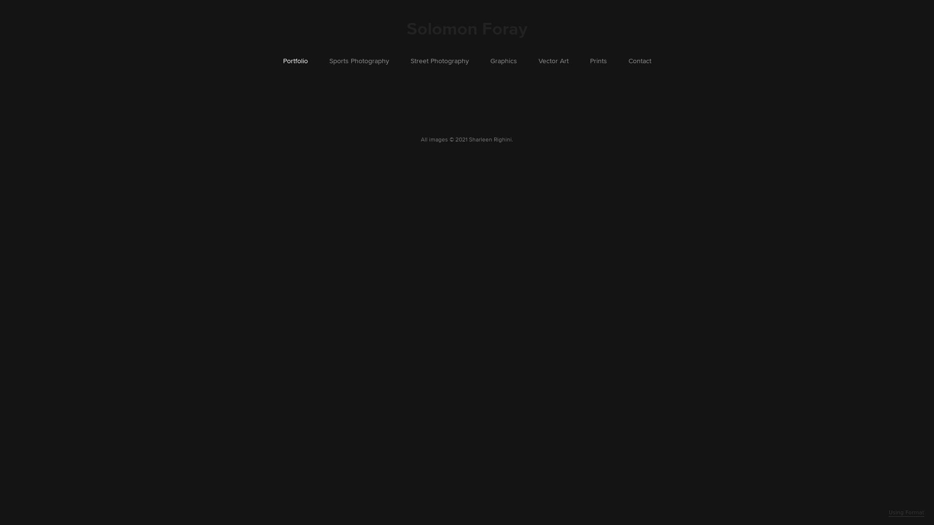 online photography portfolio