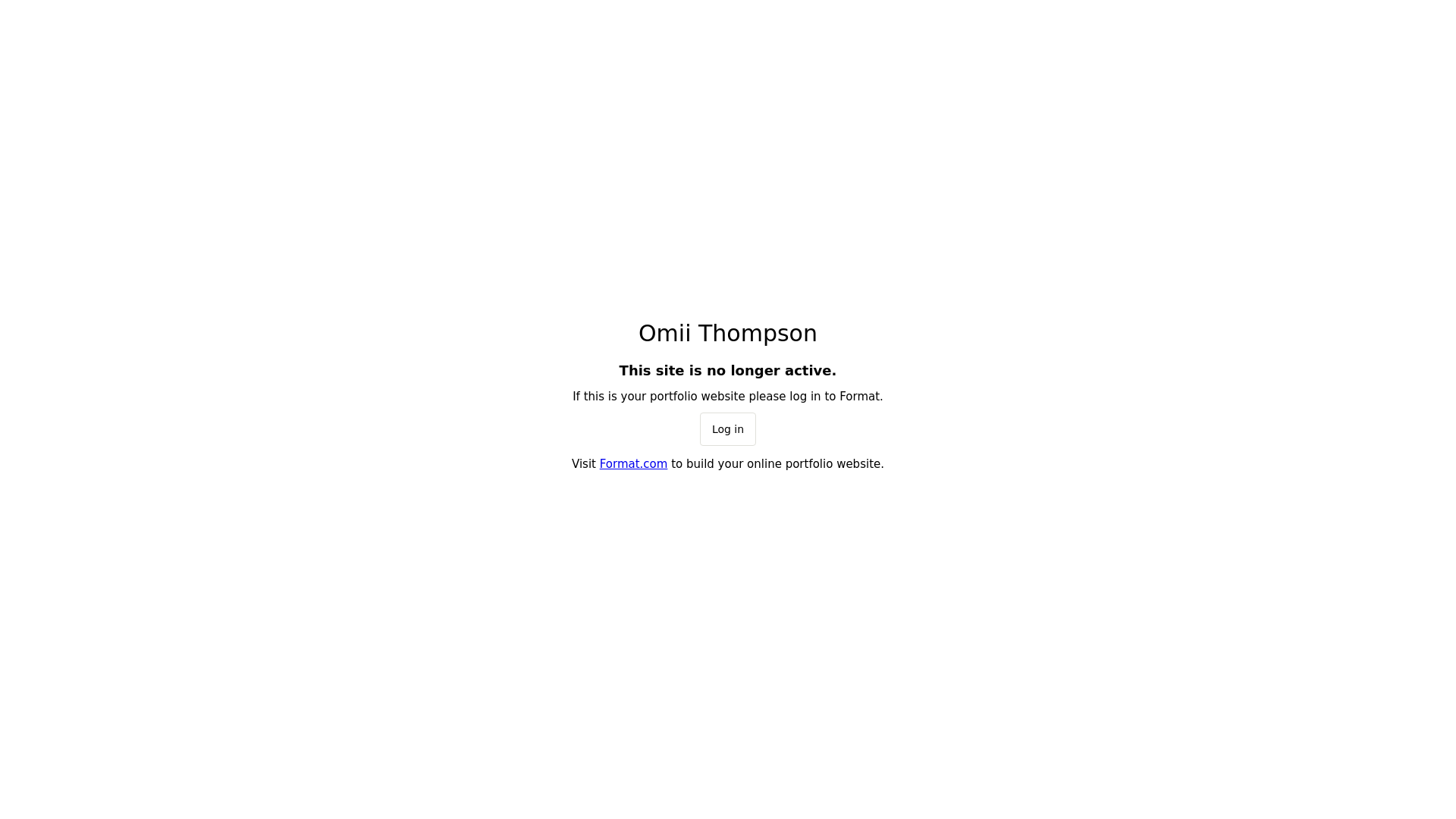 Omii Thompson desktop