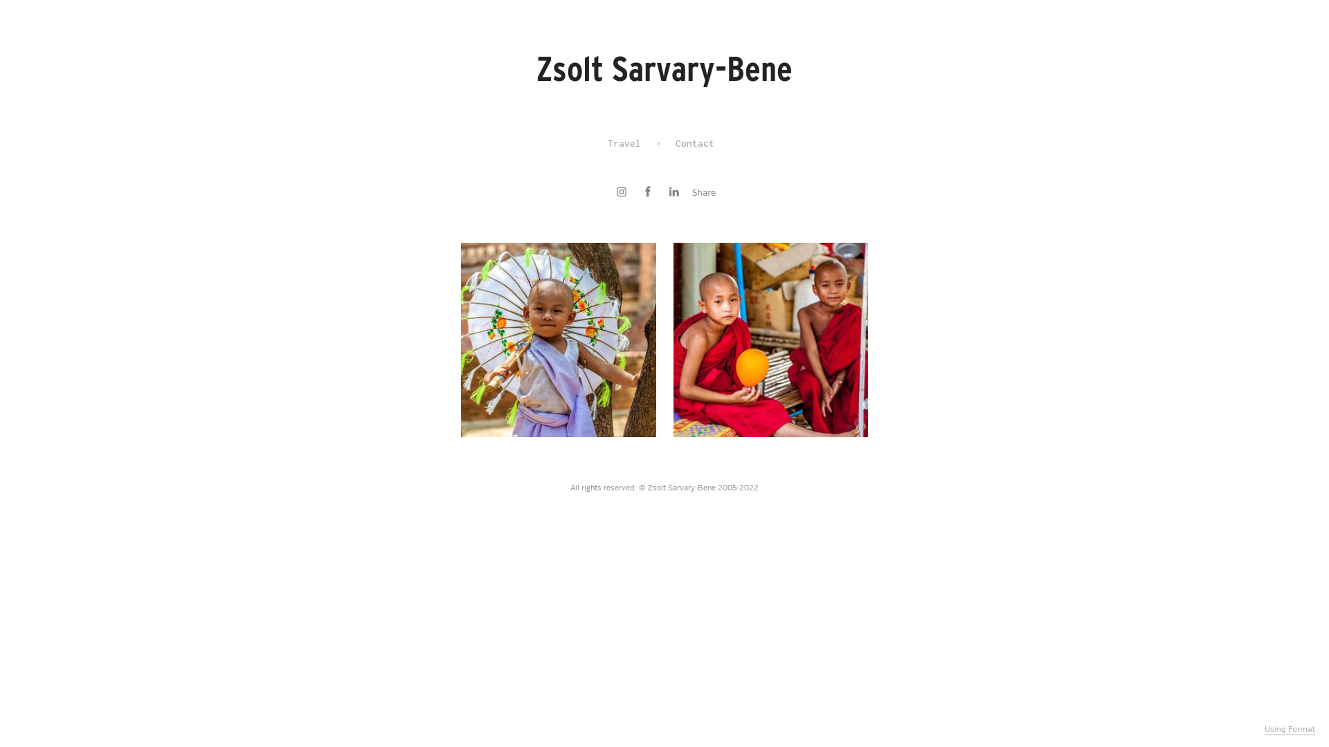 online photography portfolio