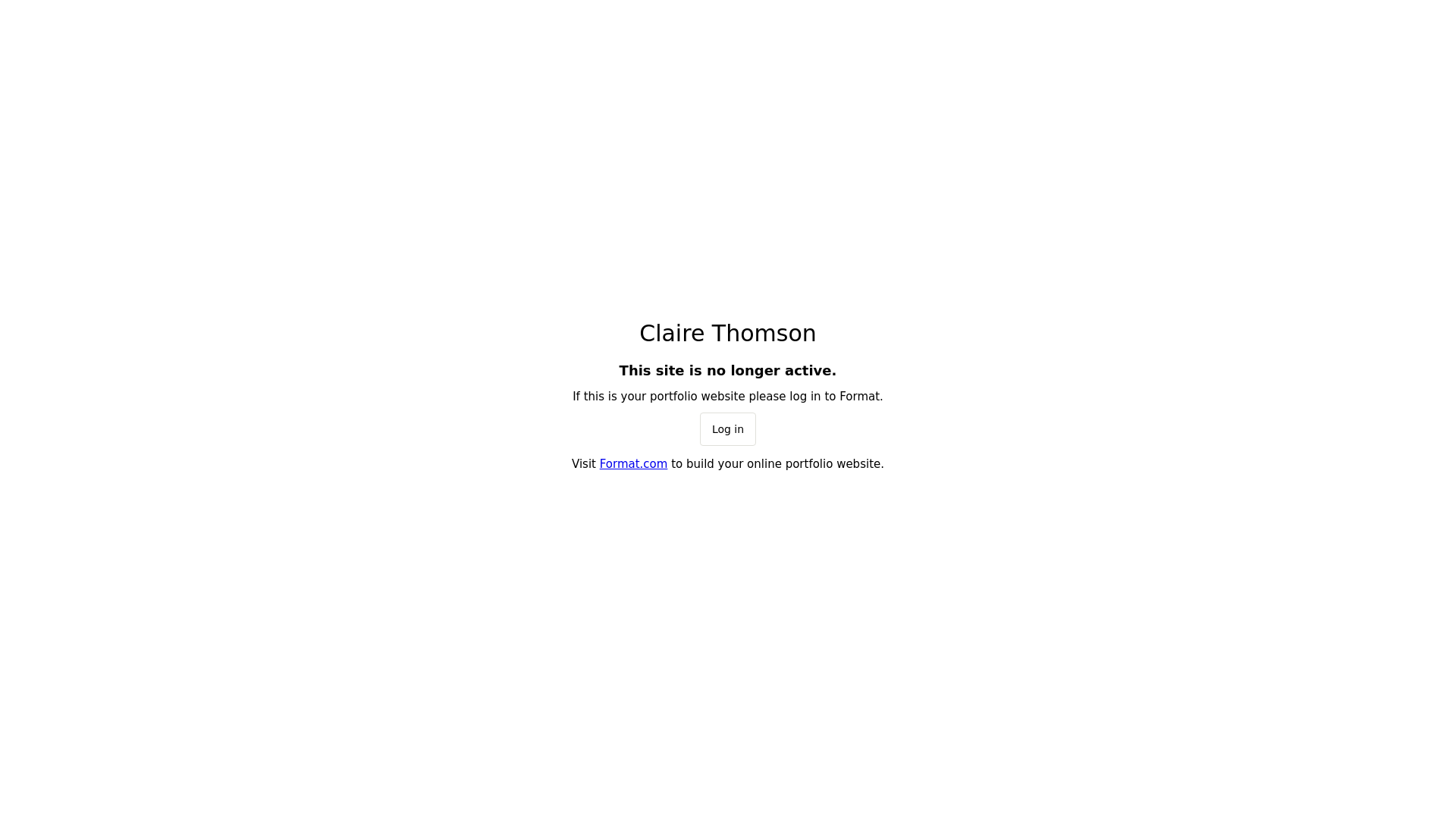 Claire Thomson desktop