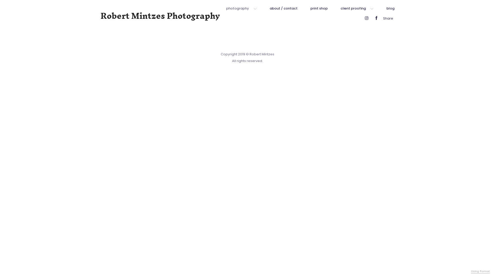 online photography portfolio