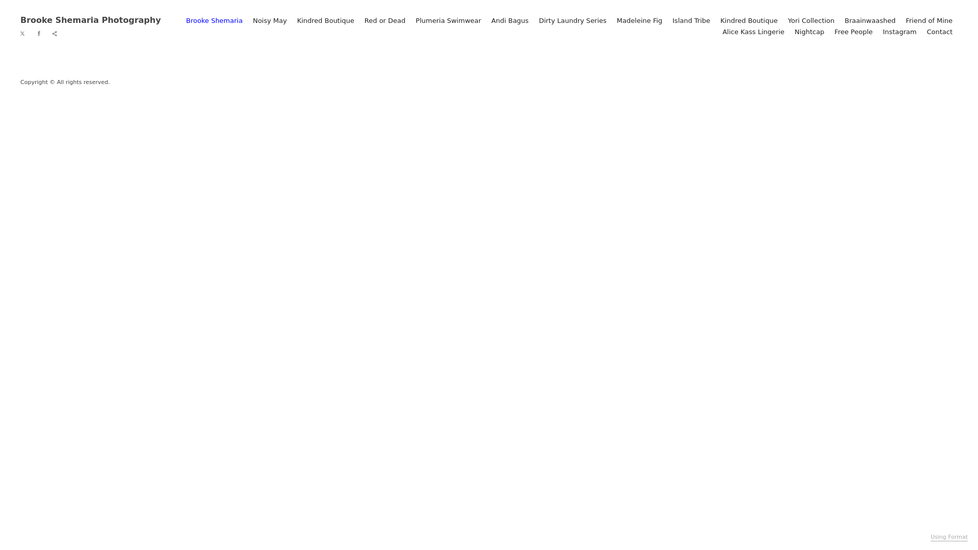 online photography portfolio