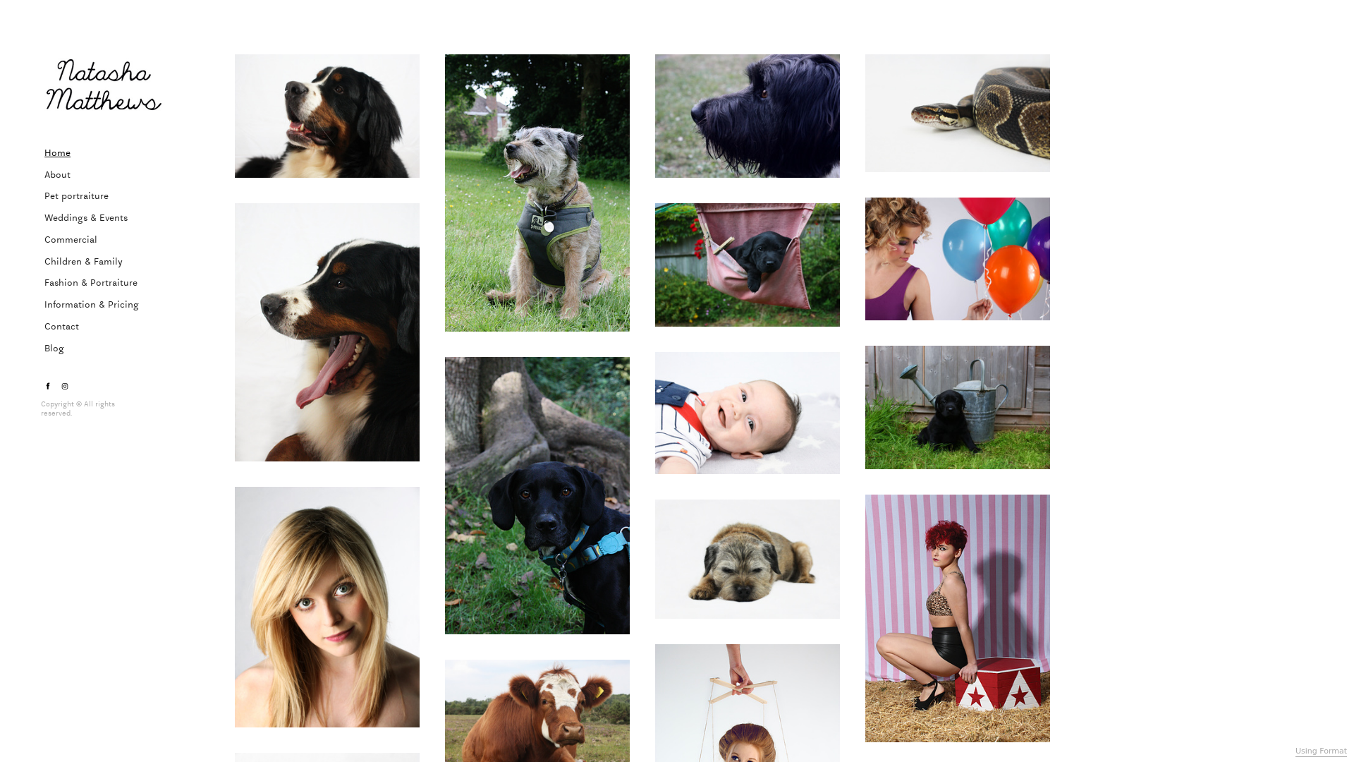 online photography portfolio