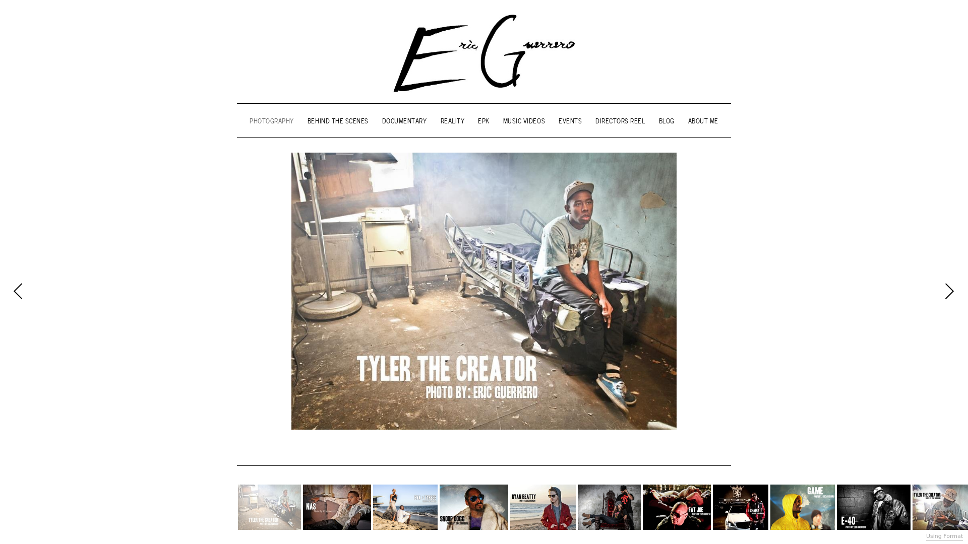 online photography portfolio