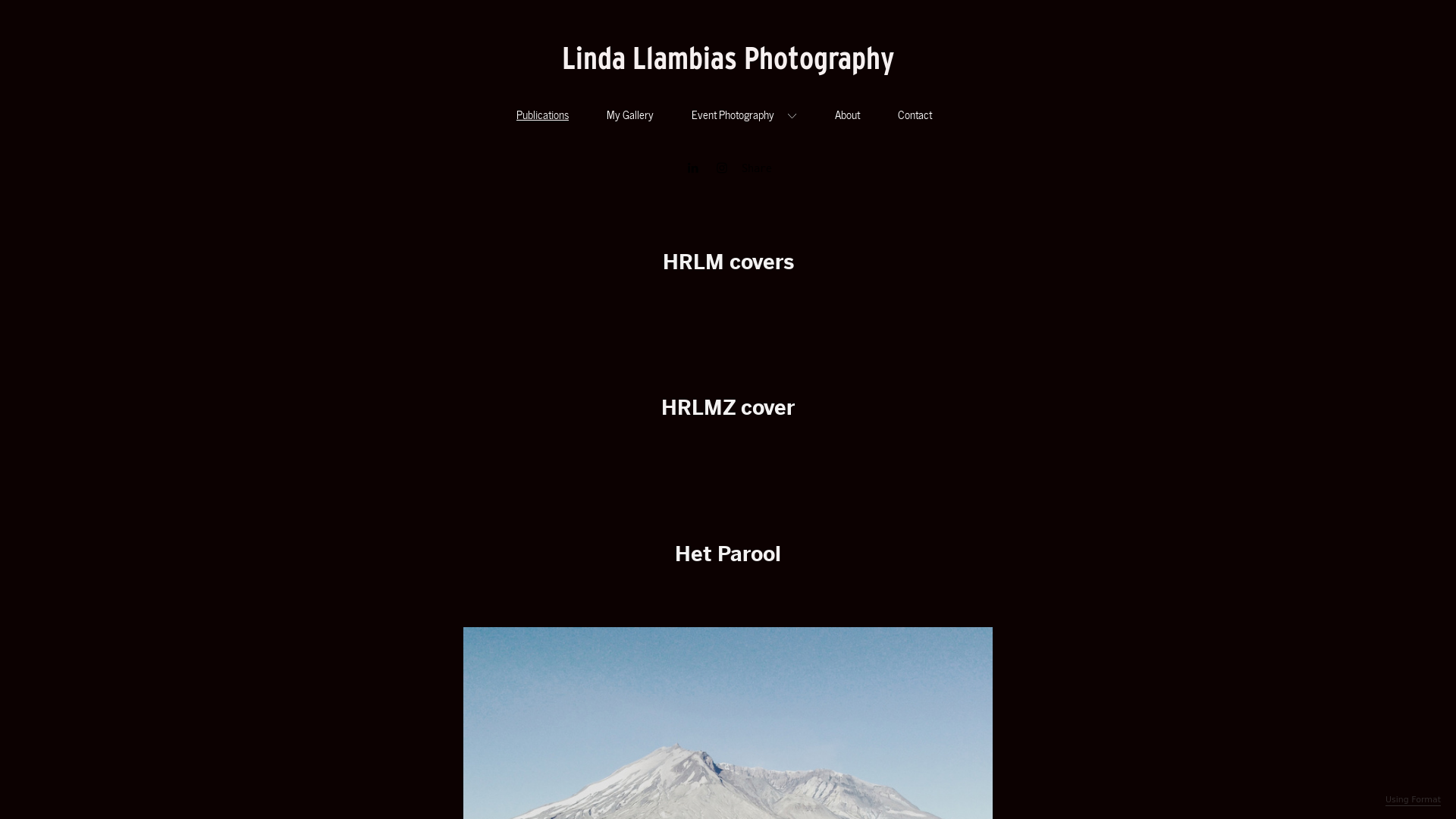 online photography portfolio