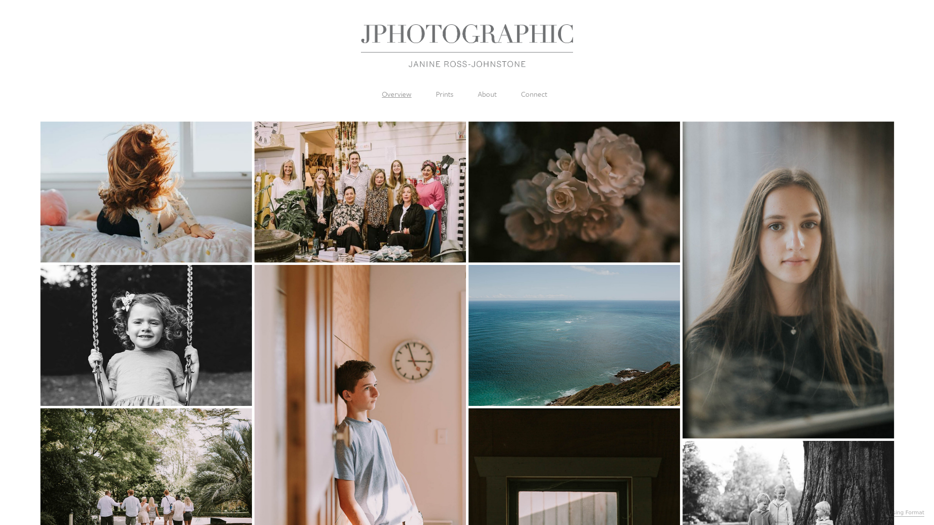 online photography portfolio