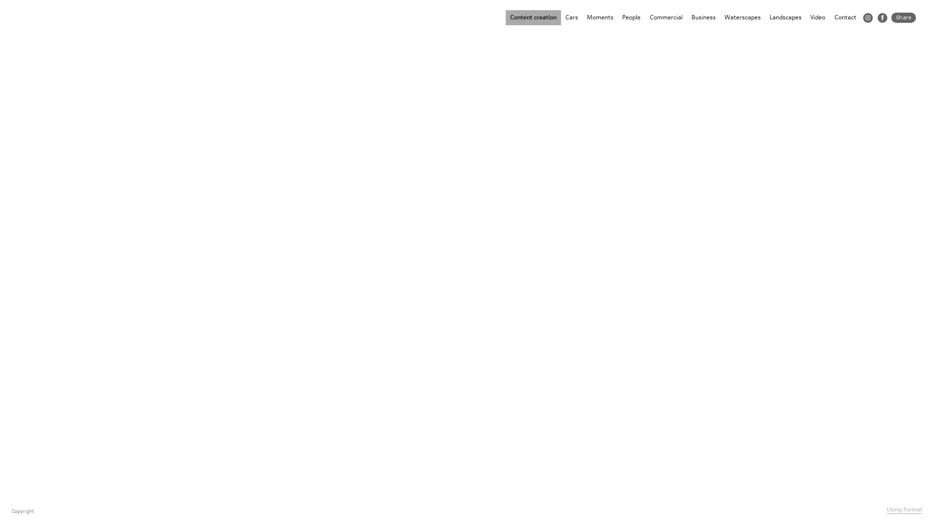 online photography portfolio