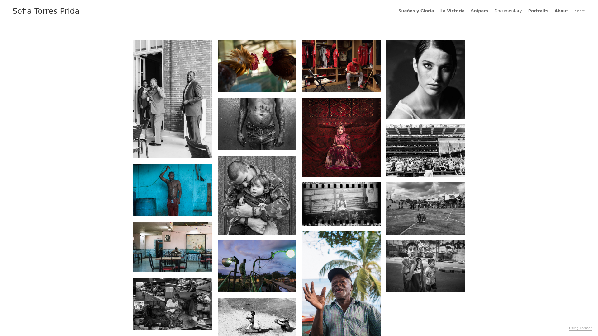 online photography portfolio