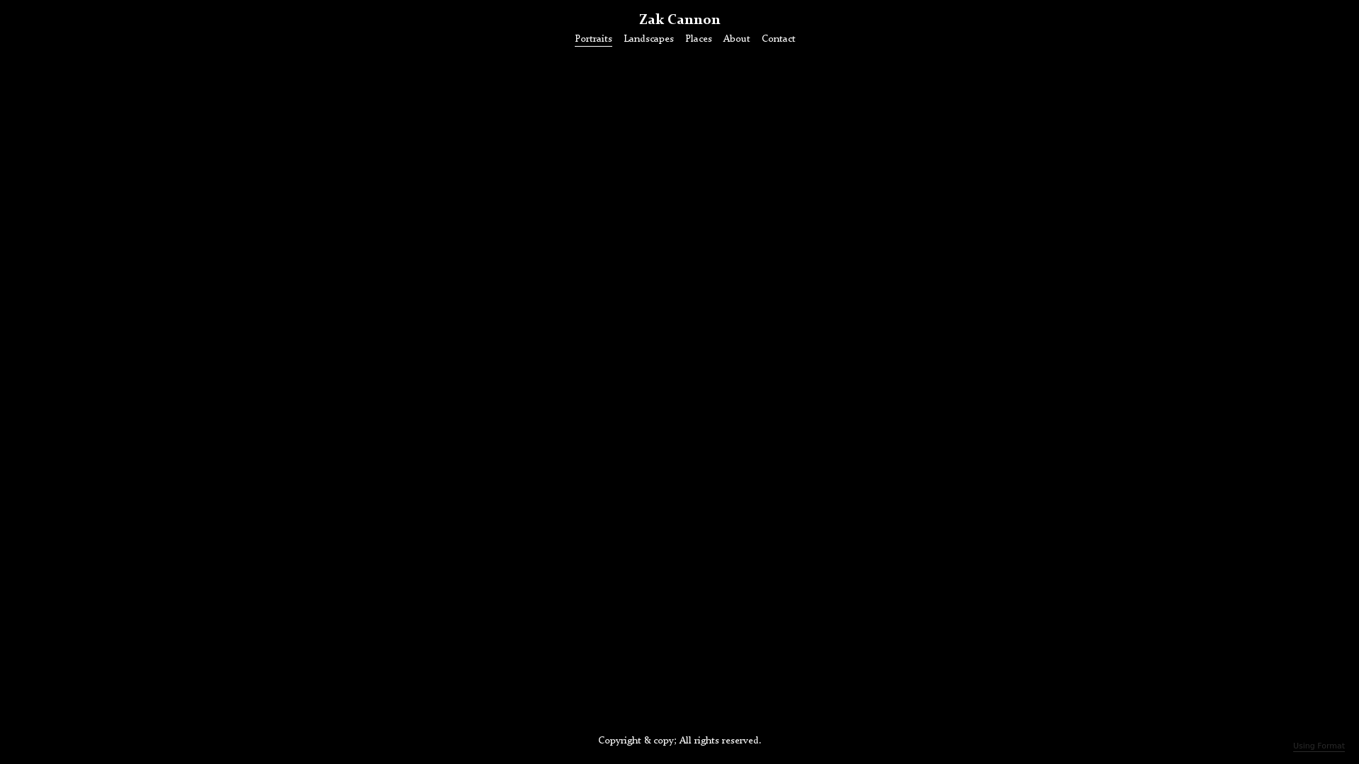 online photography portfolio