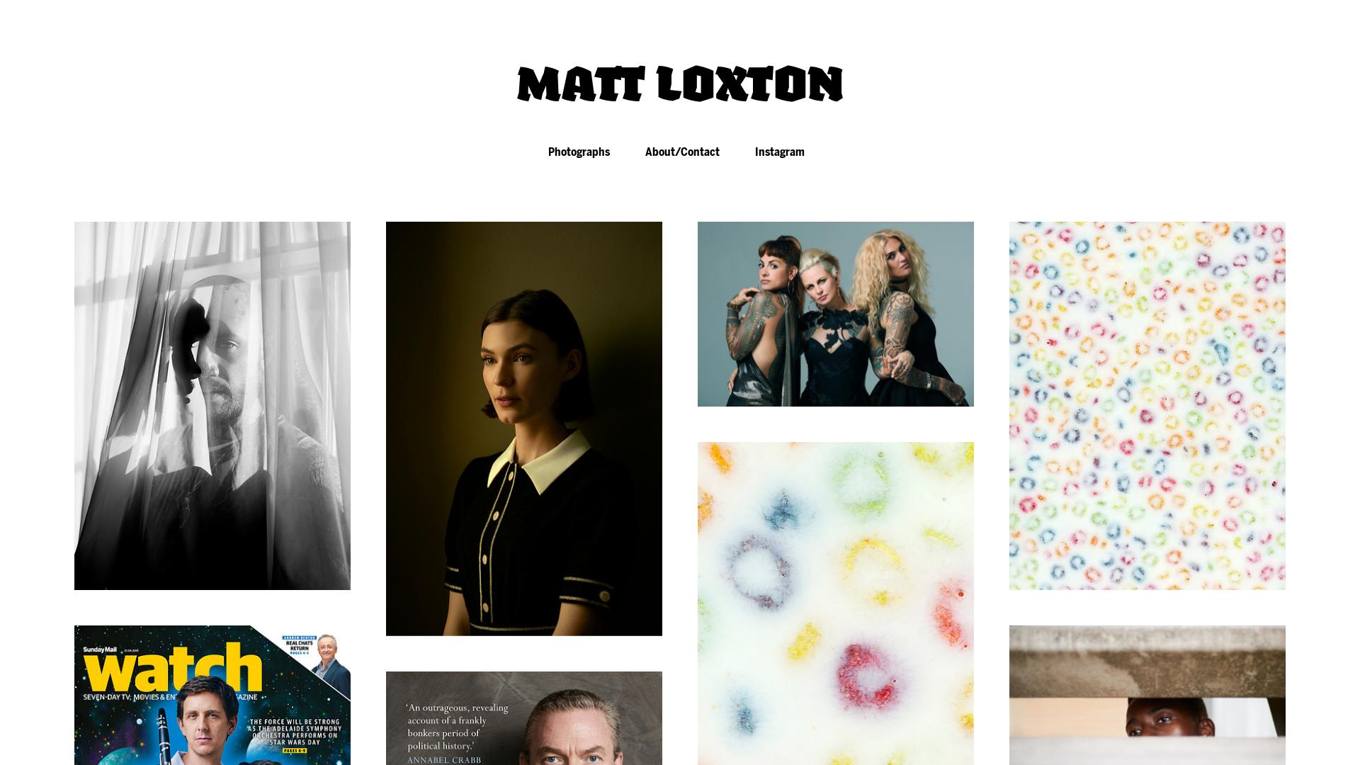 online photography portfolio
