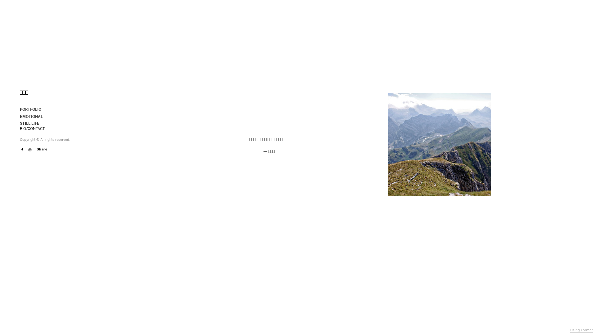 online photography portfolio