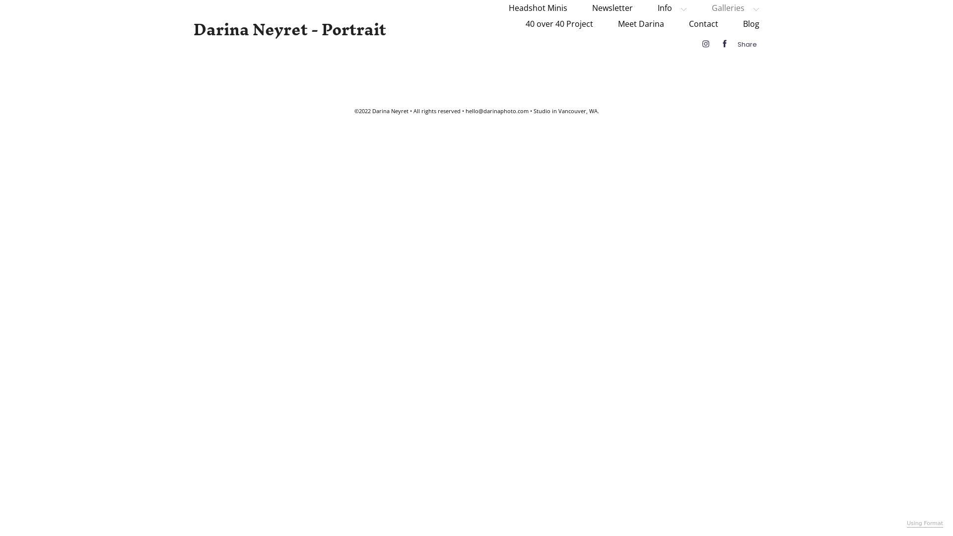 online photography portfolio