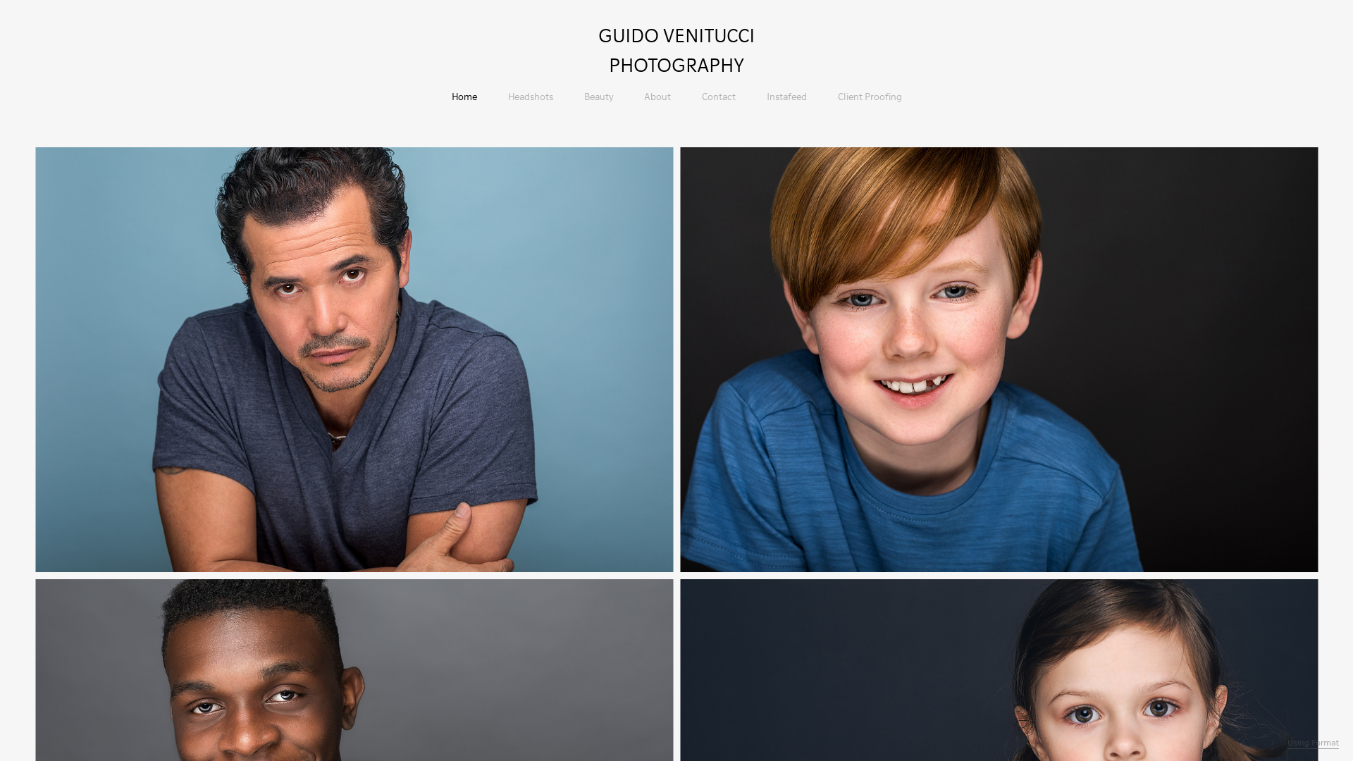 online photography portfolio